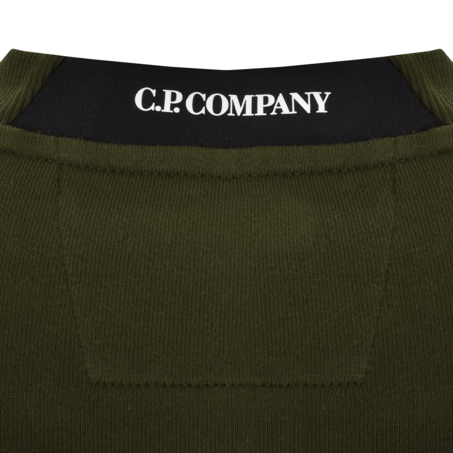 CP Company Diagonal Sweatshirt Green Mainline Menswear United States